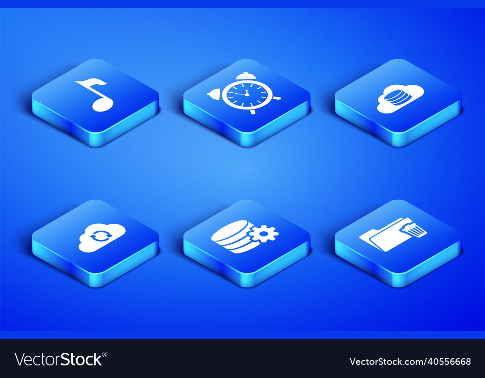 Set delete folder music note tone setting