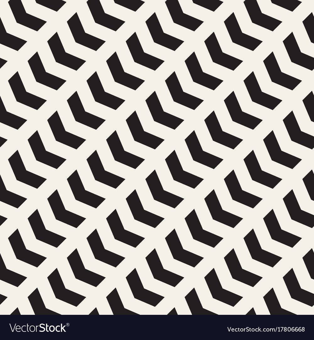 Zigzag Abstract Geometric Pattern