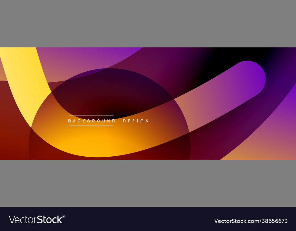 Abstract overlapping lines and circles geometric