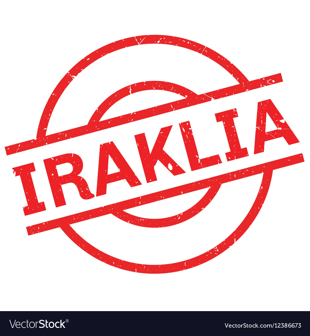 Iraklia rubber stamp