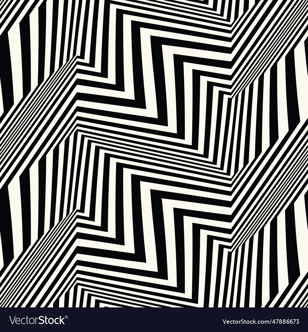 Monochrome variegated textured chevron pattern