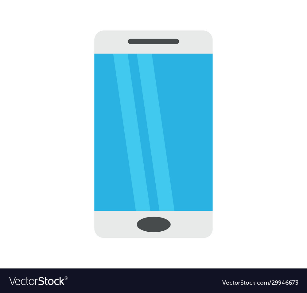 Smartphone icon in on white background