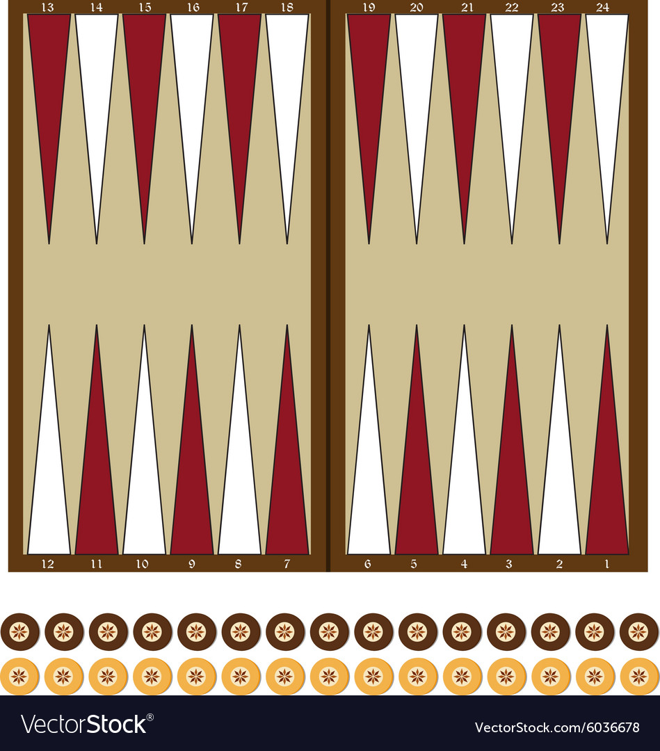 Backgammon Board Game