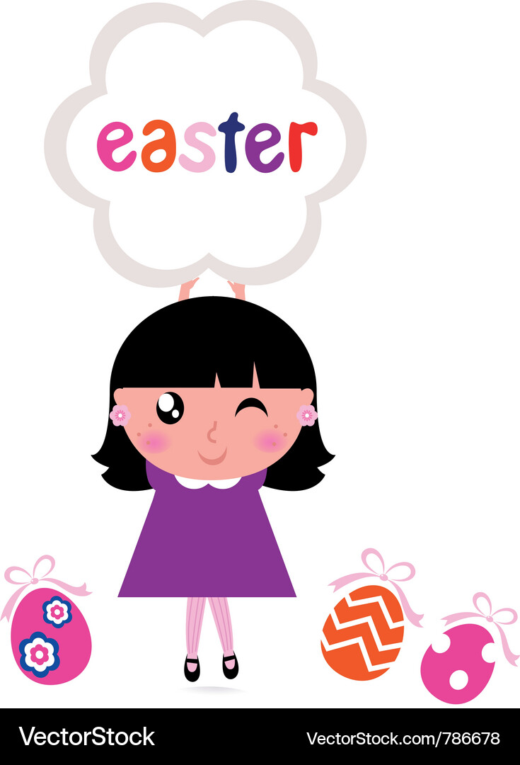Easter banner Royalty Free Vector Image - VectorStock