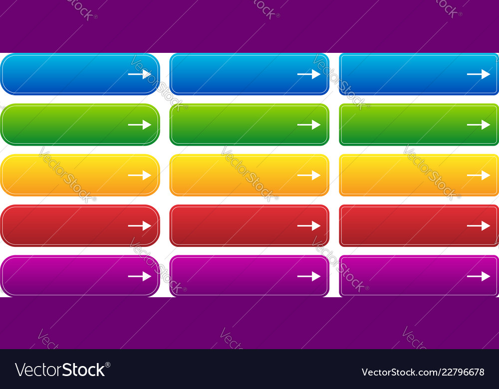 Web Buttons with Arrows - Template