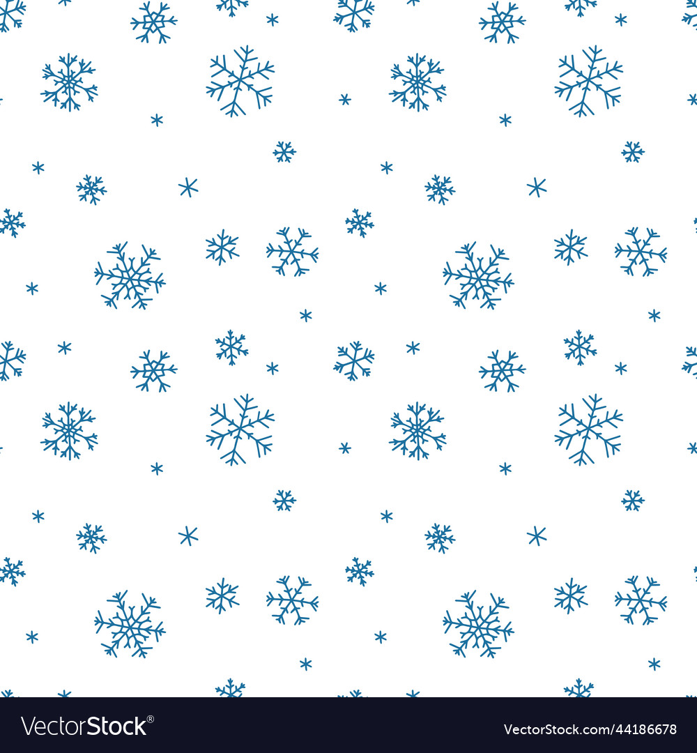 Winter Snowflake Pattern