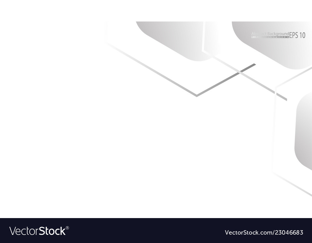 Abstract background concepts of hexagon shapes
