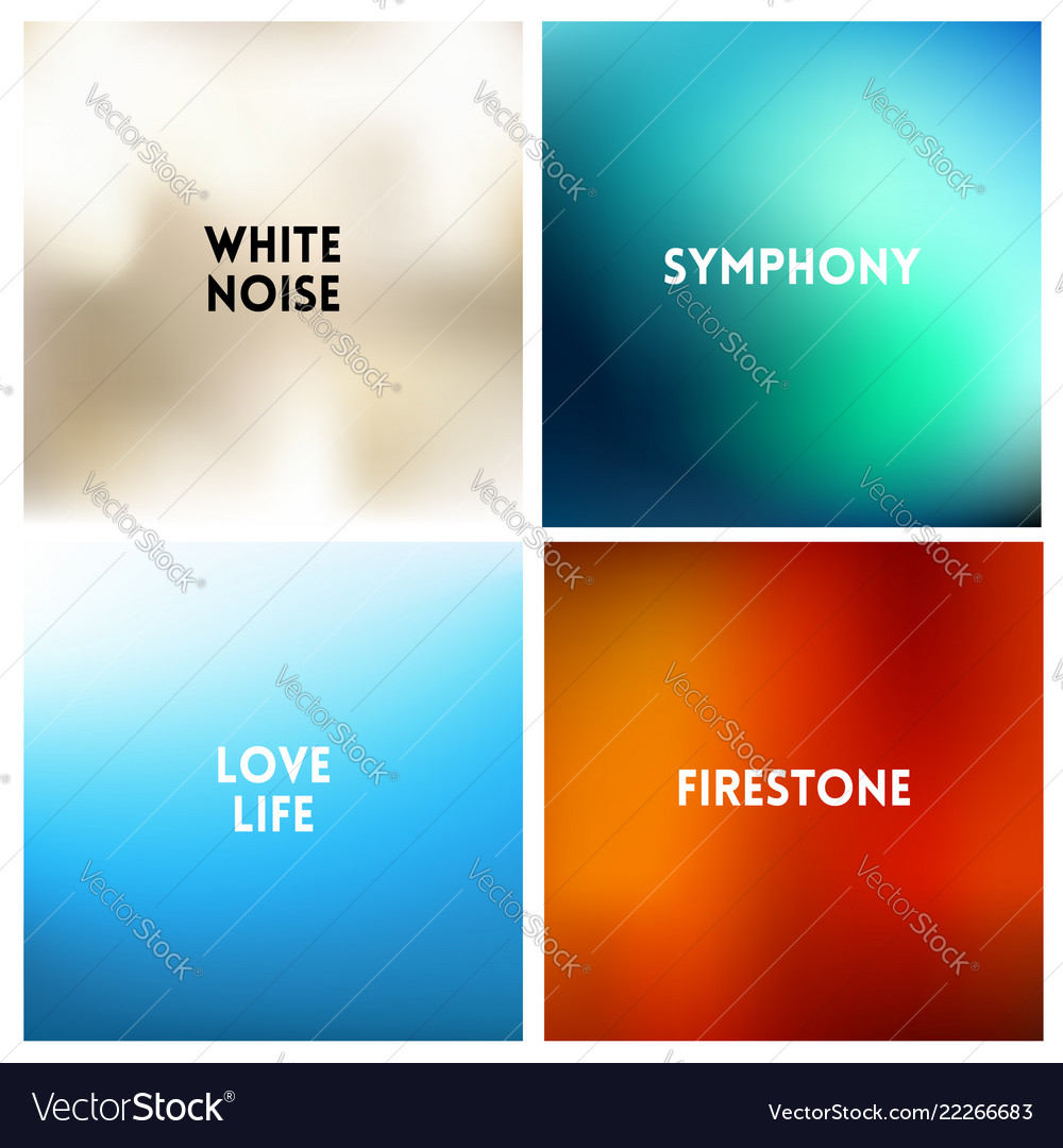 Abstract multicolored blurred background vector image Abstract multicolored blurred background