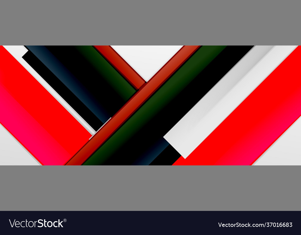 Multicolored lines background design template