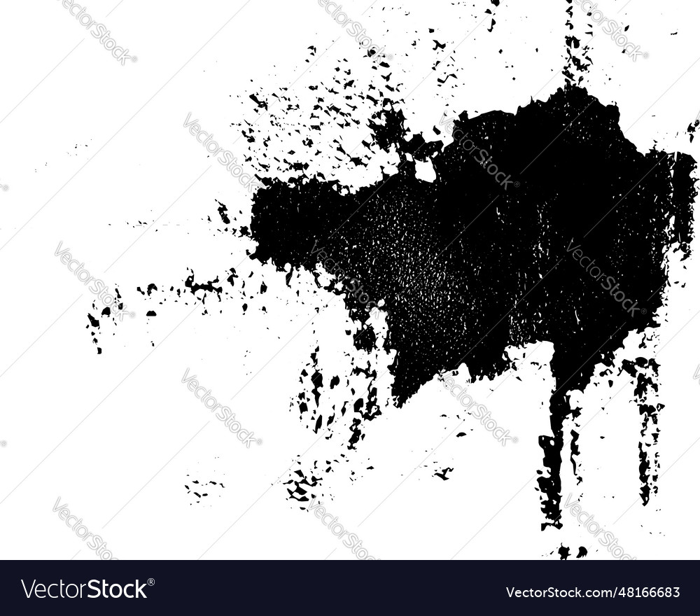 Rustic splash texture abstract background vector image Rustic splash texture abstract background