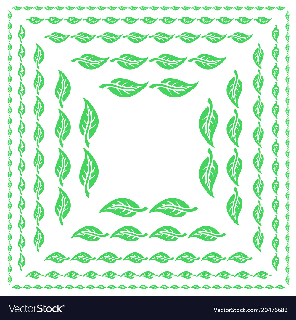 Set of pattern frames