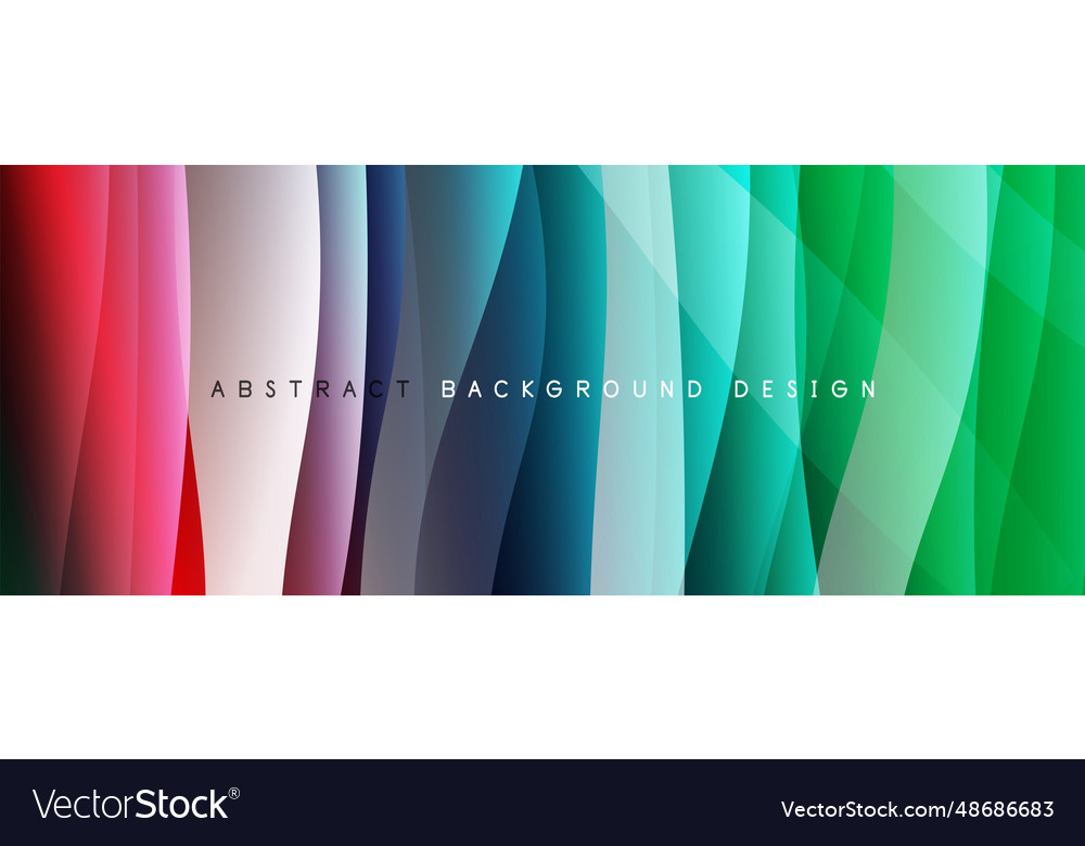 Trendy simple fluid color gradient abstract
