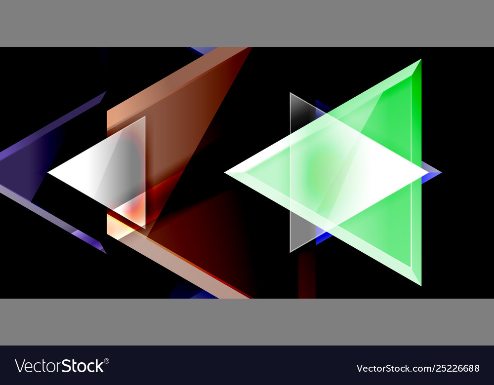 3d triangular minimal abstract background vector image 3d triangular minimal abstract background