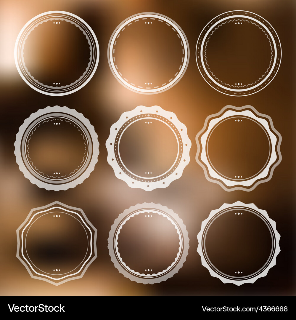 Badges Royalty Free Vector Image - VectorStock