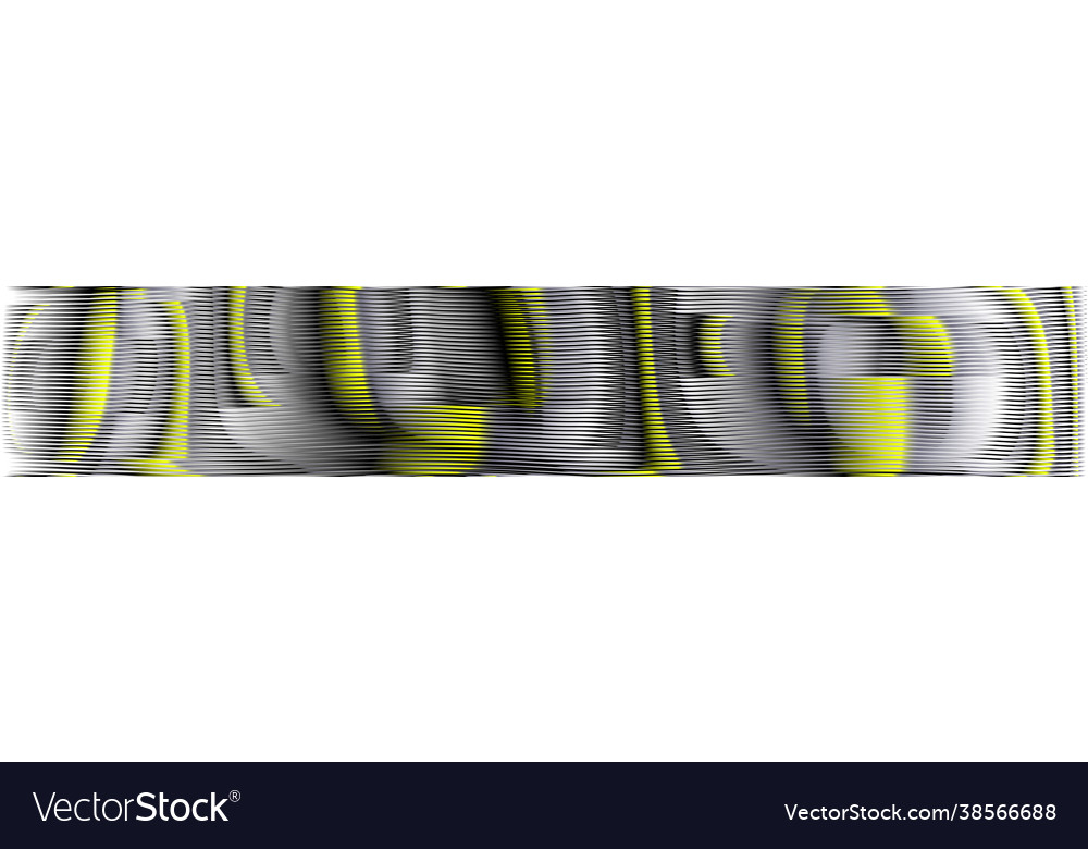 Dark moire abstract textured web banner vector image Dark moire abstract textured web banner