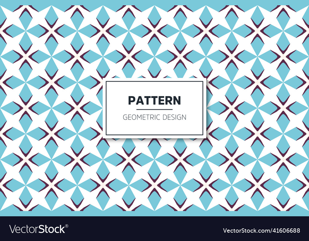 Seamless pattern with simple colorful geometric Vector Image Seamless pattern with simple colorful geometric