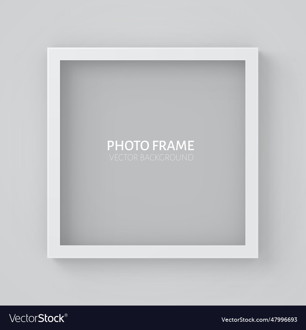 3d picture square frame design vector image 3d picture square frame design