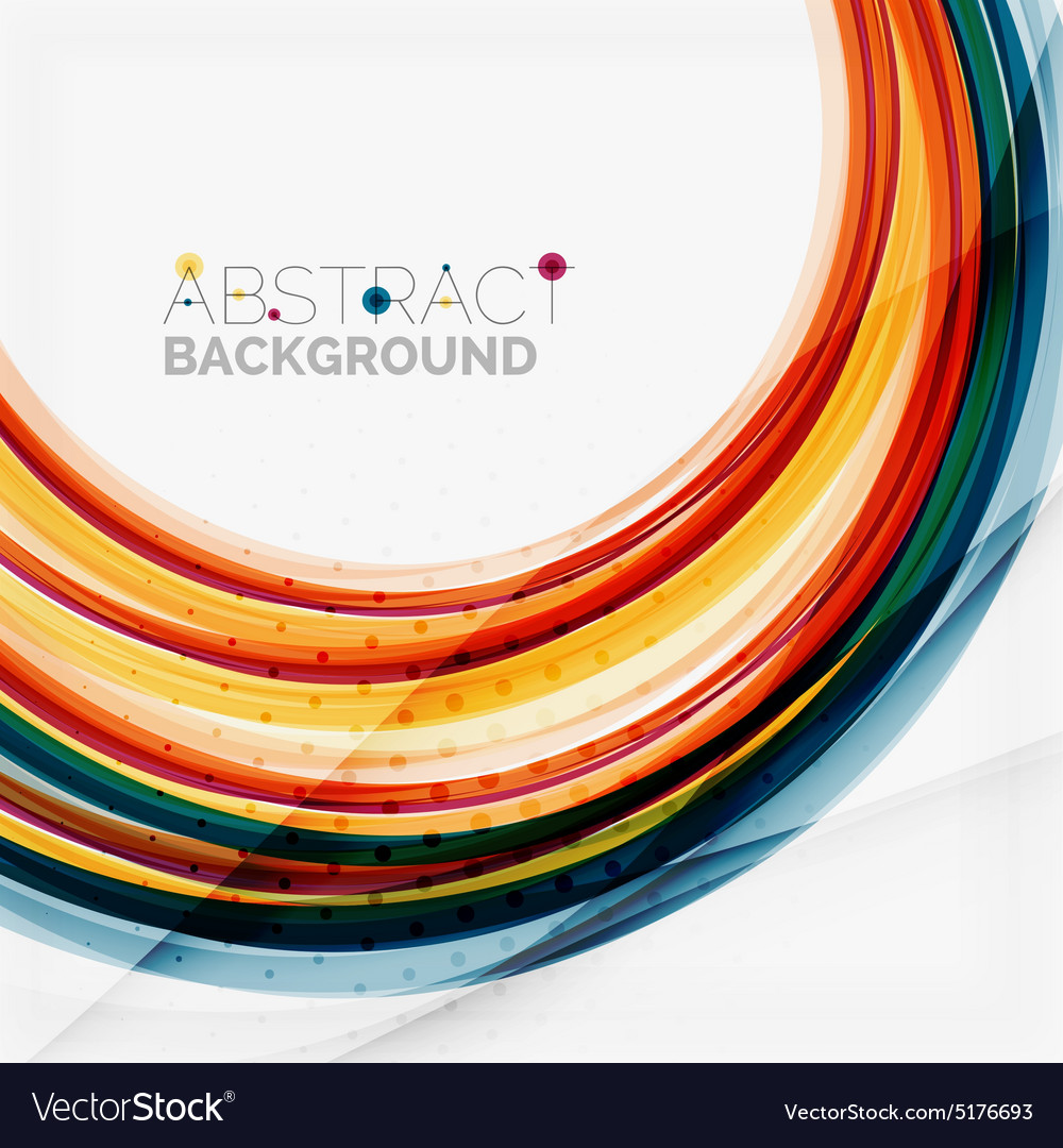 Abstract Colorful Line Background