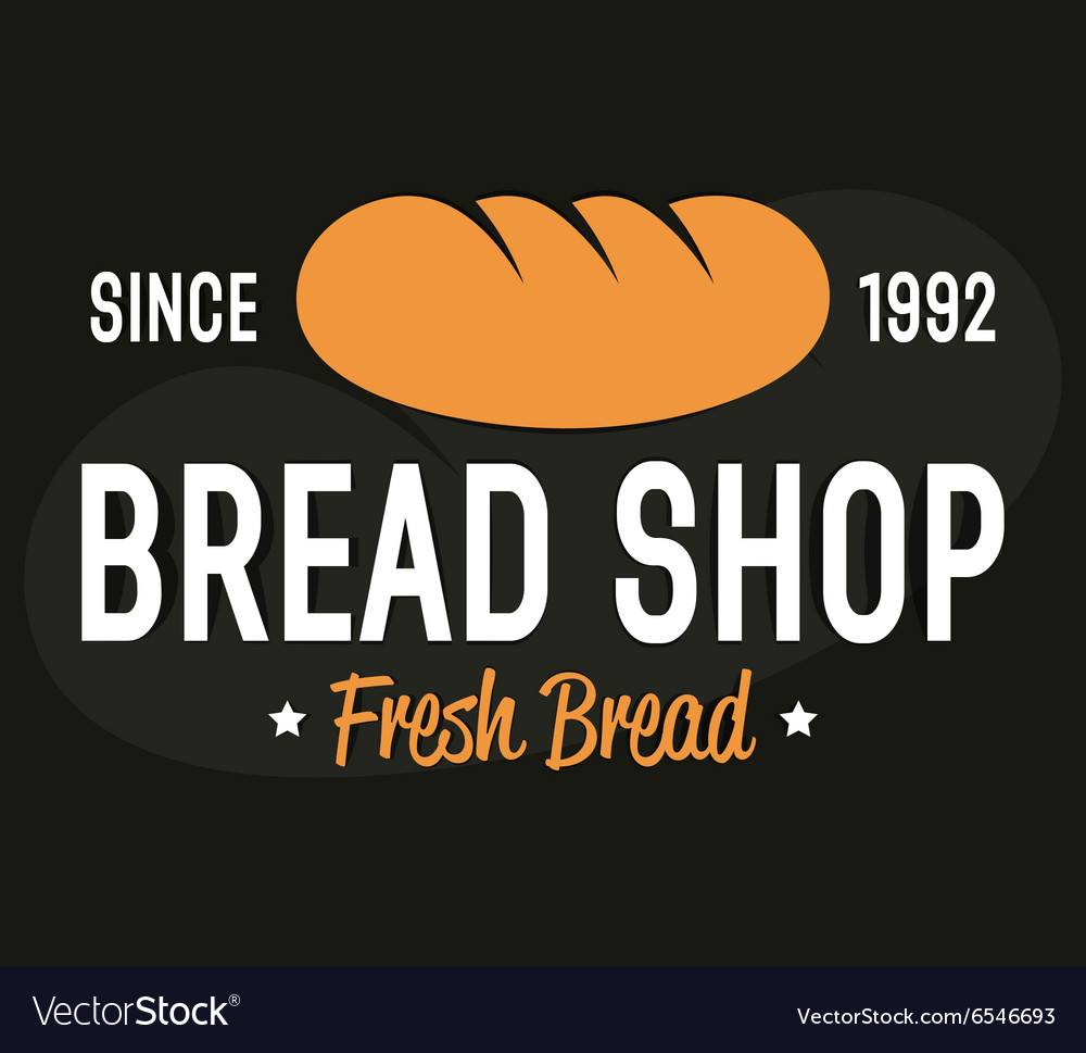 Bakery logo label or badge design elements