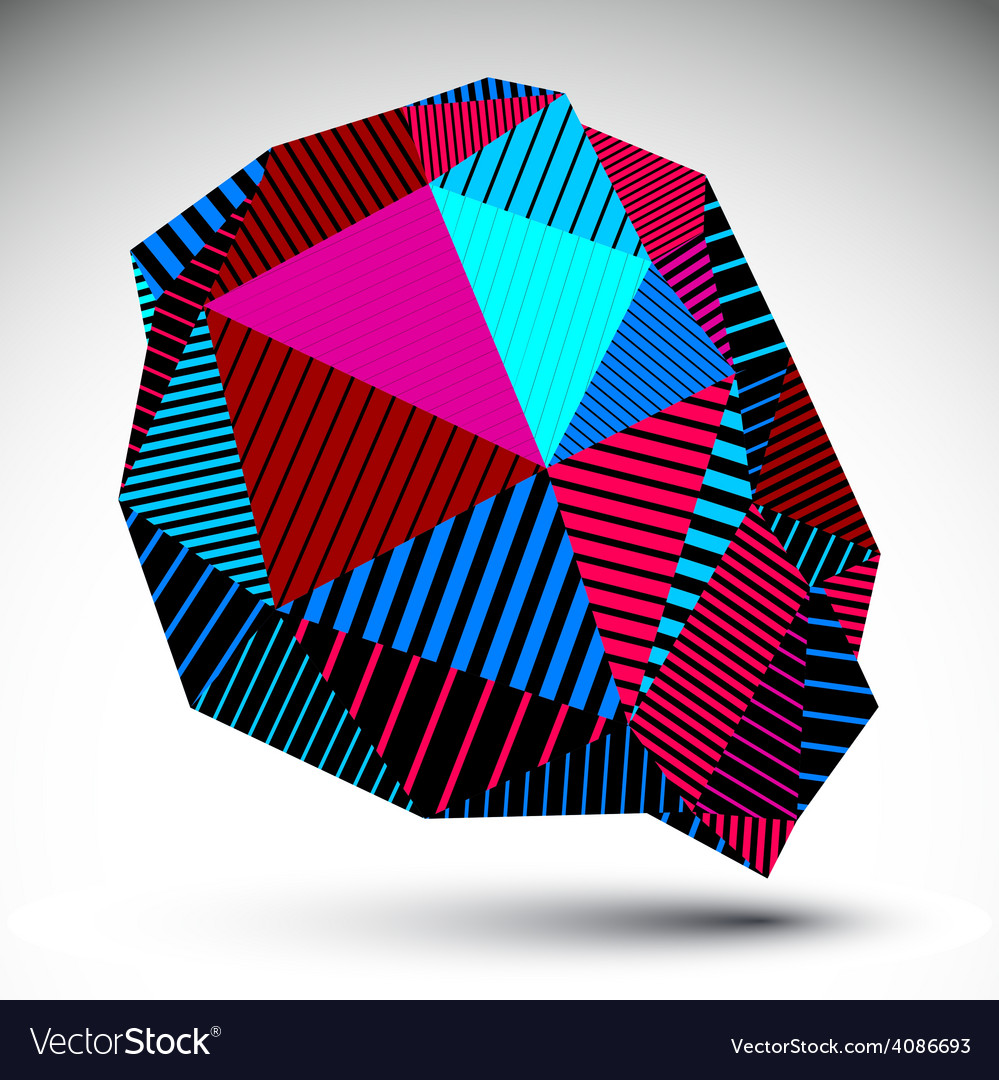 Deformed asymmetric vivid element with parallel