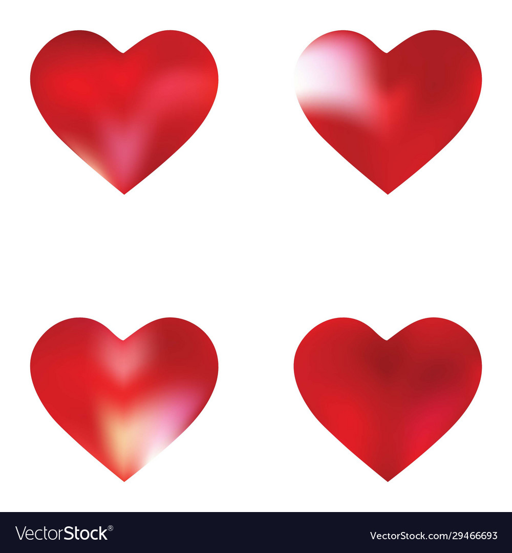 Gradient background in form a shape vector image Gradient background in form a shape