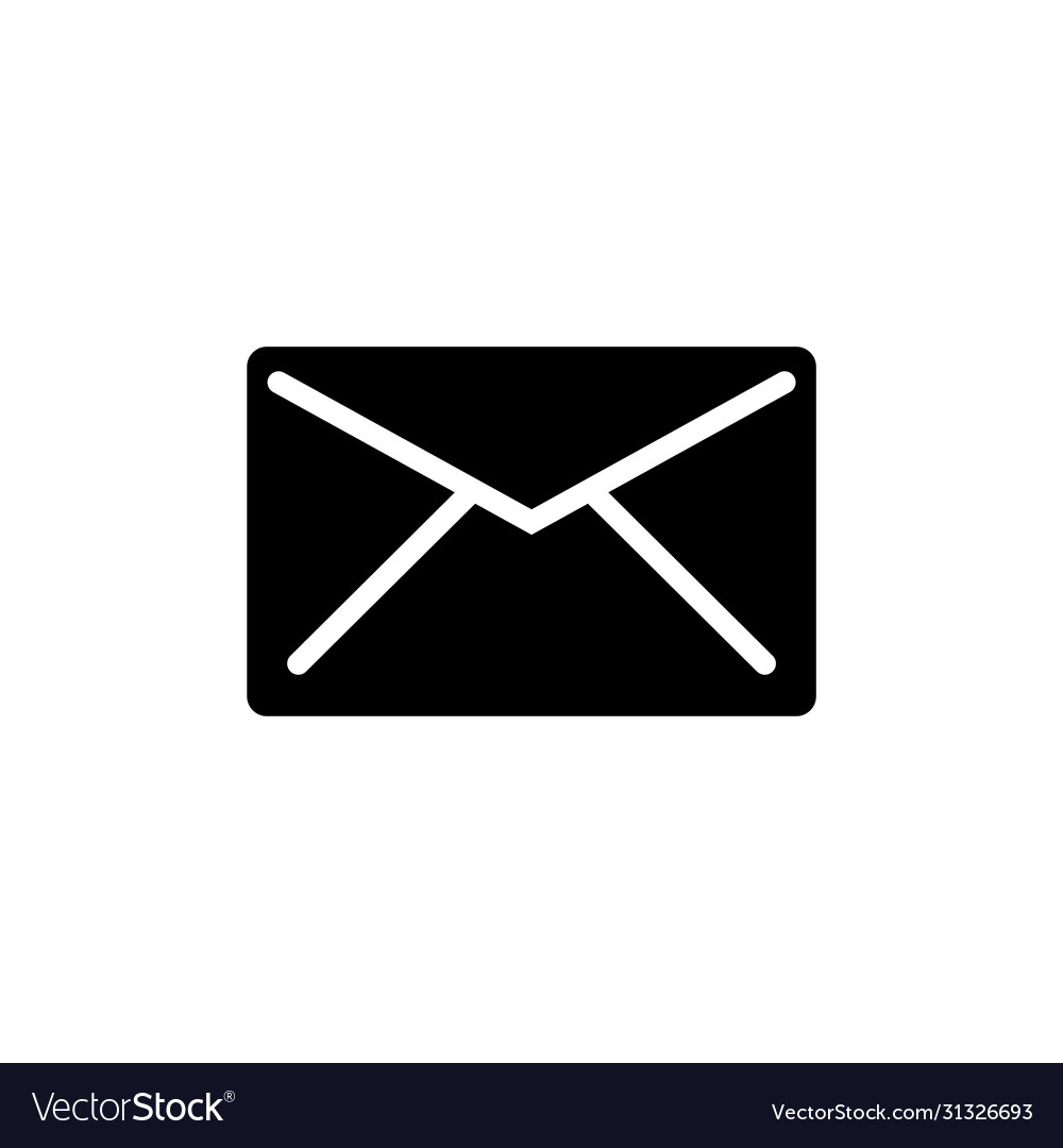 Briefumschlag Post Korrespondenz flache Symbol vector image Briefumschlag Post Korrespondenz flache Symbol