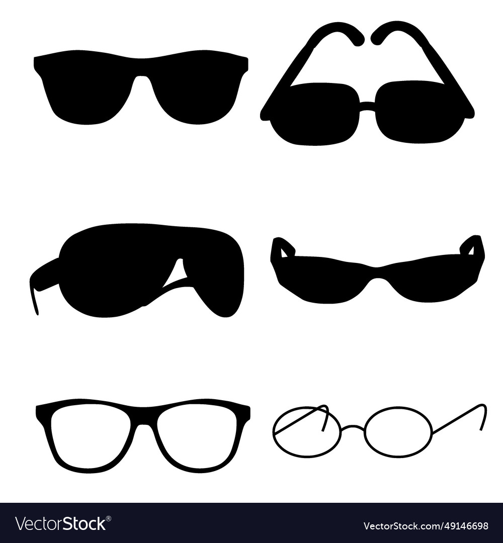 Glasses Royalty Free Vector Image - VectorStock