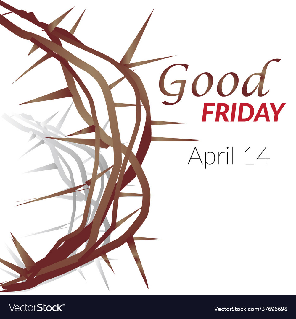 Good friday transparent background 5 Royalty Free Vector