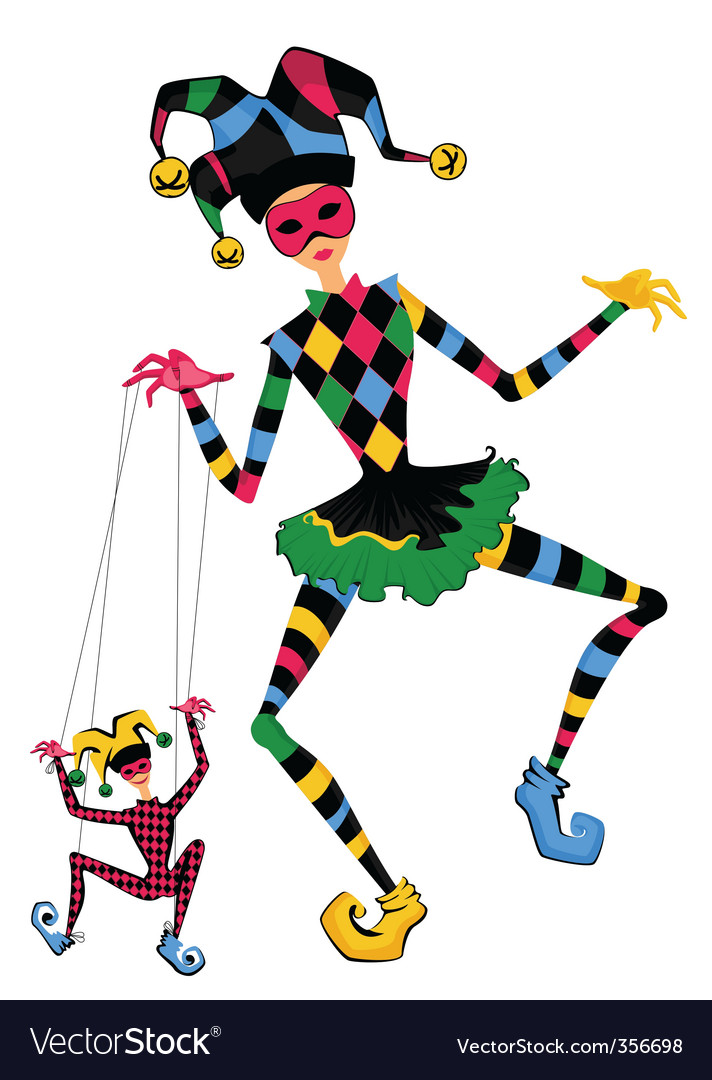 Jesters dancing
