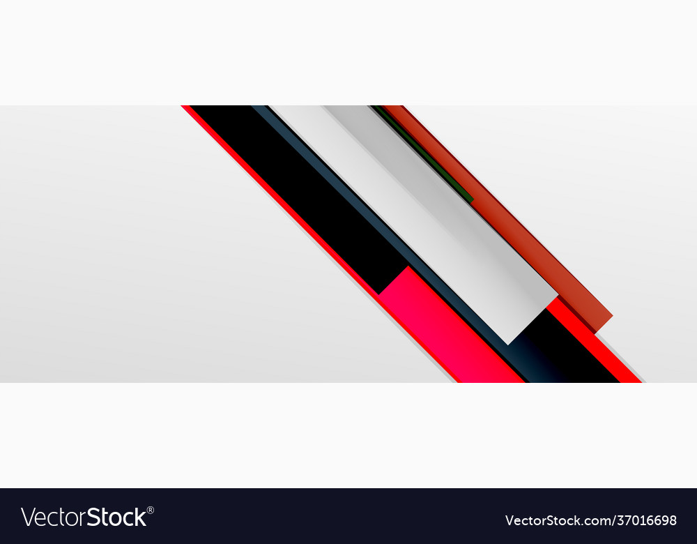 Multicolored lines background design template Vector Image Multicolored lines background design template