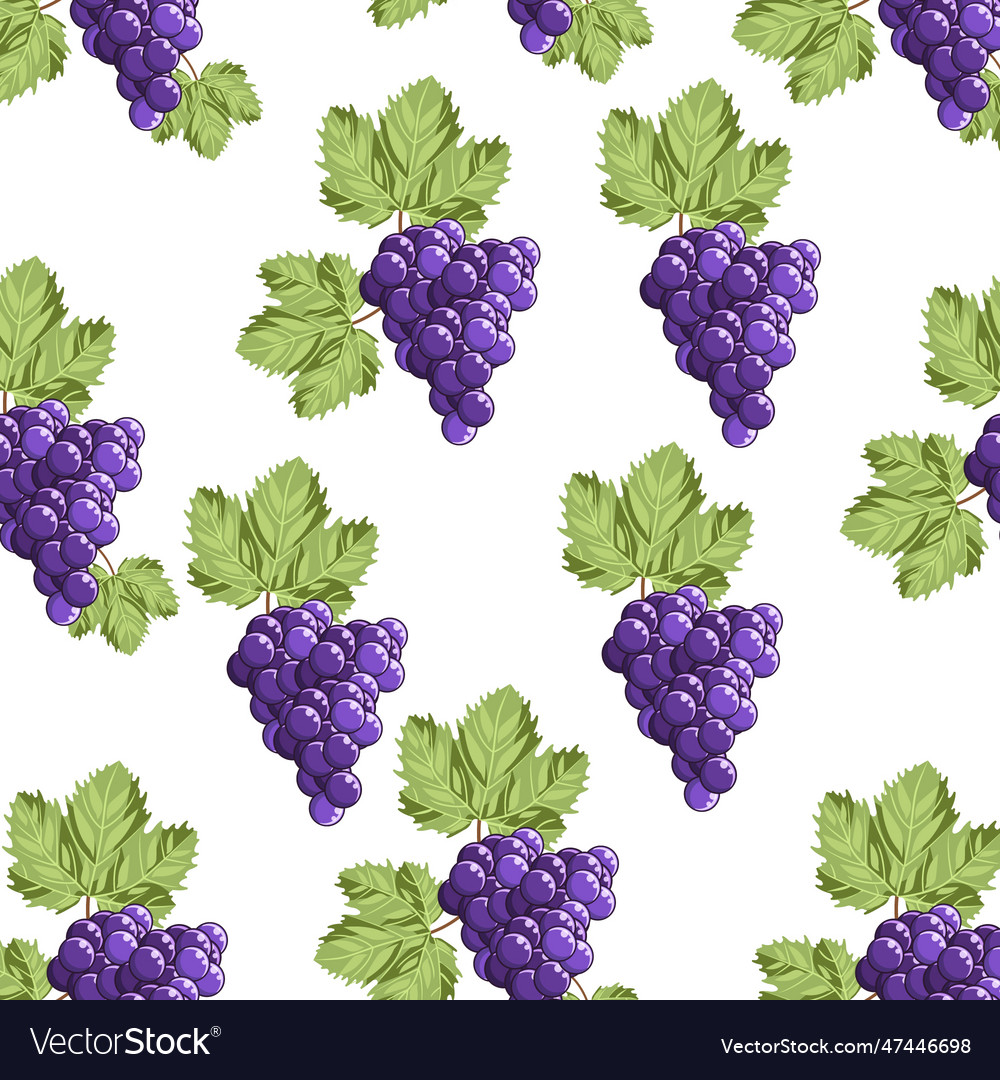Purple grape pattern