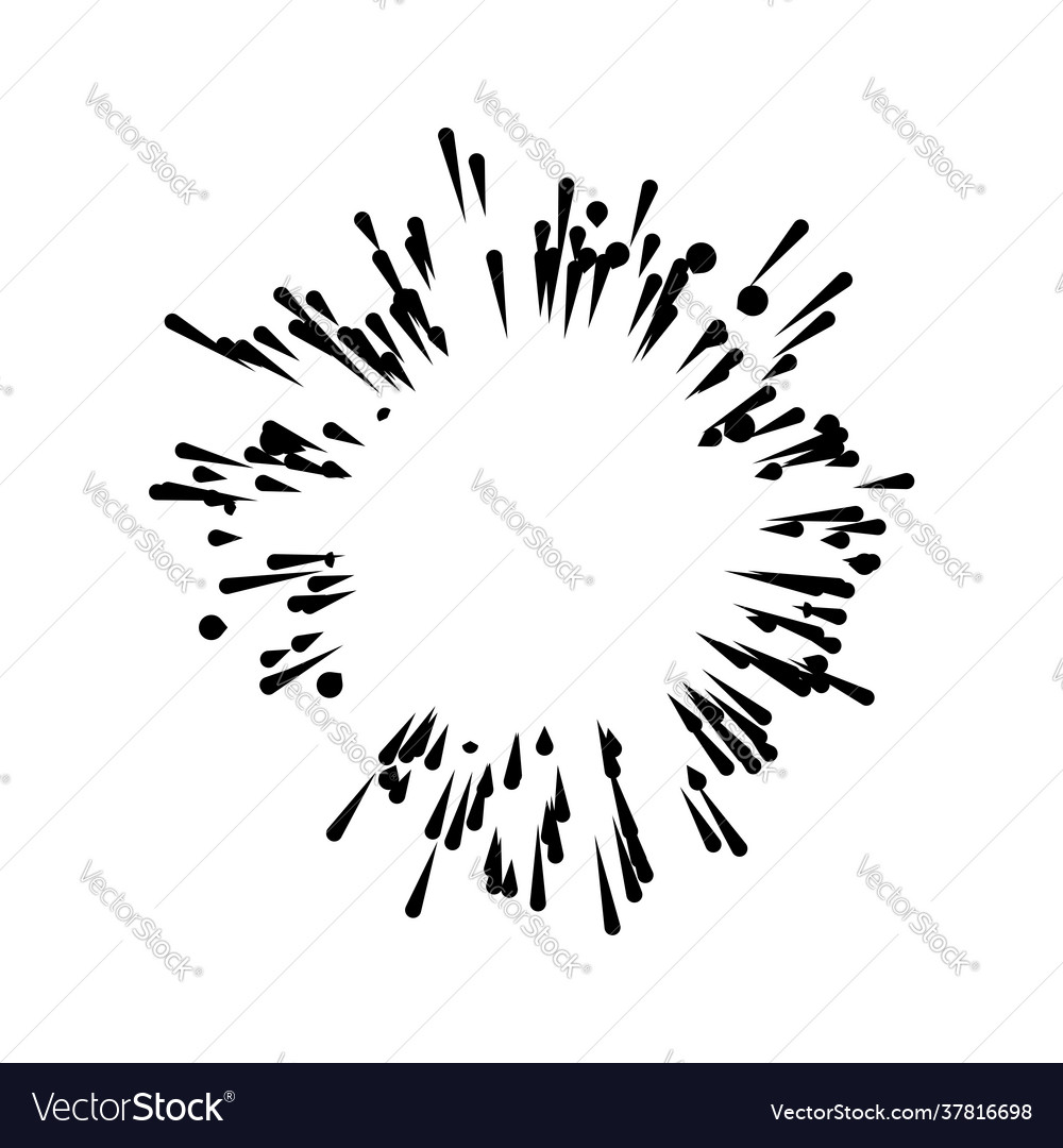 Radial radiating lines beams rays random
