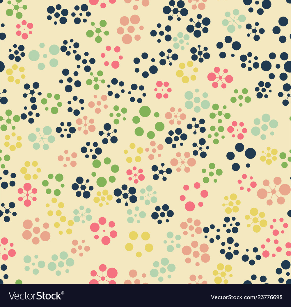 Seamless pattern circle