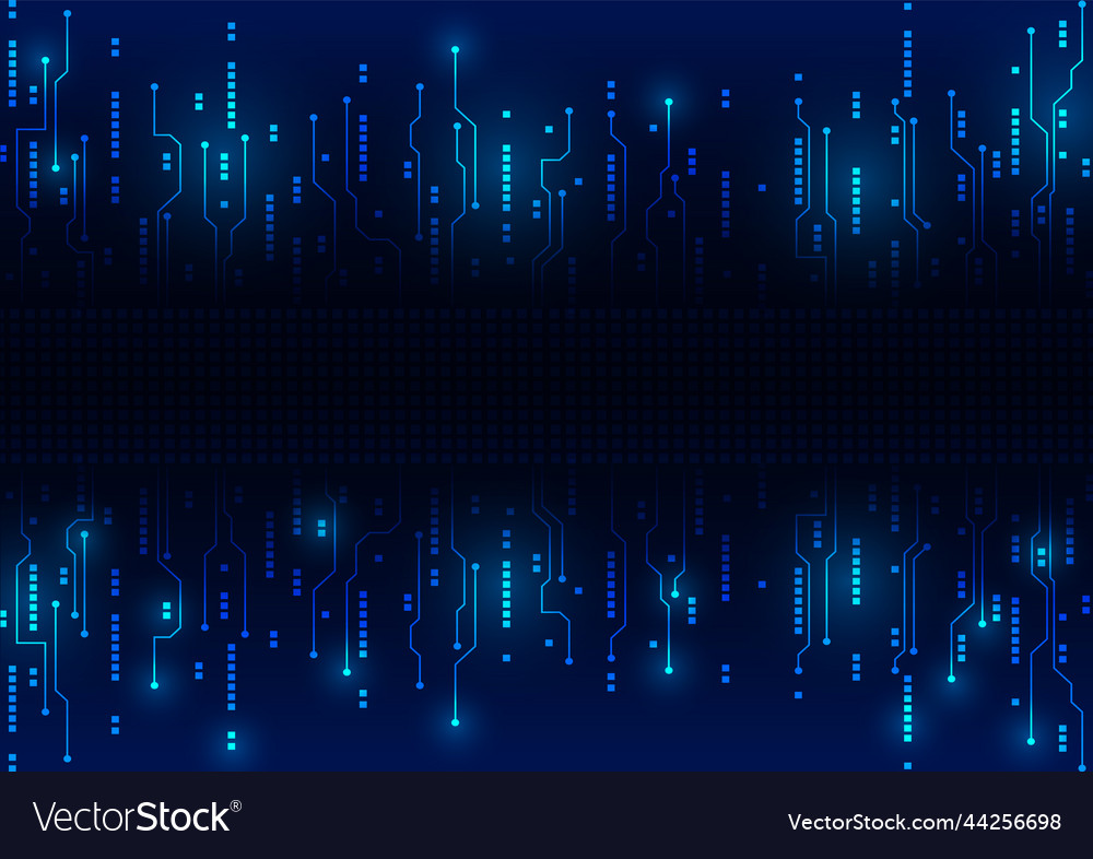 Technology background with hi-tech digital Vector Image Technology background with hi-tech digital