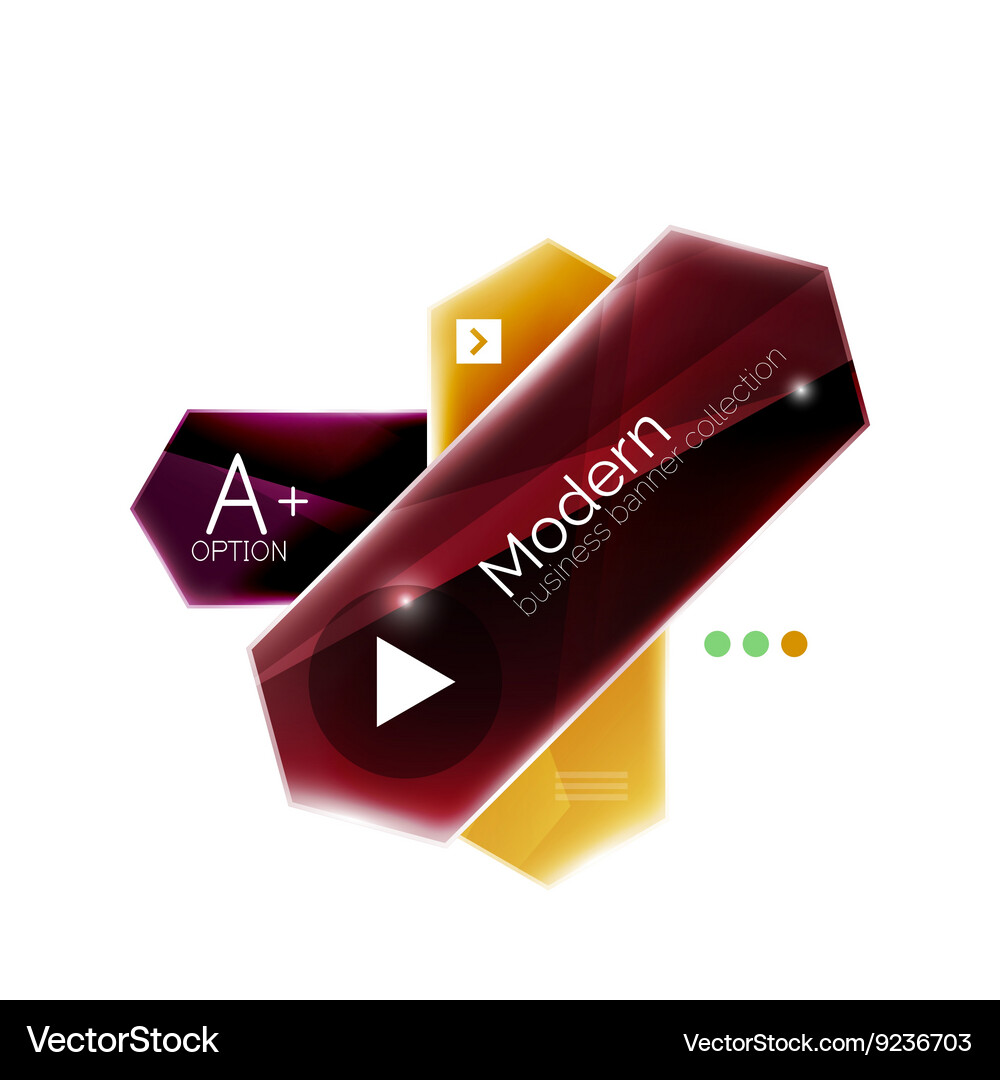 Arrow infographics element Royalty Free Vector Image