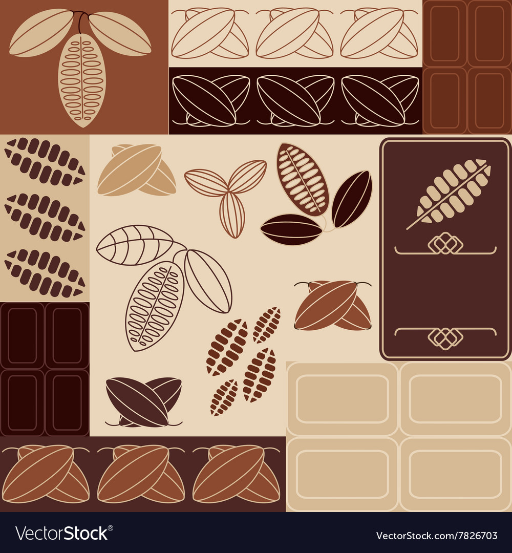 Set of seamless pattern