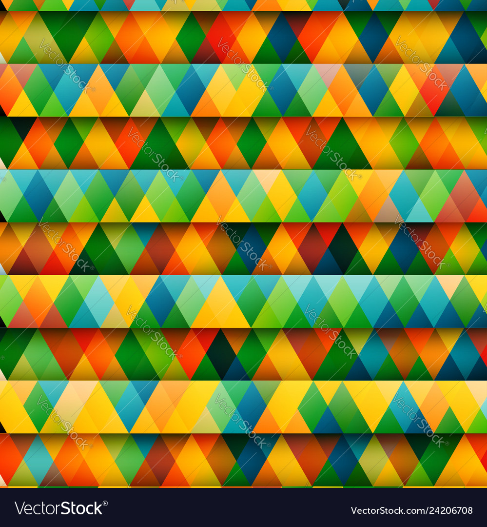 Colorful Triangle Pattern