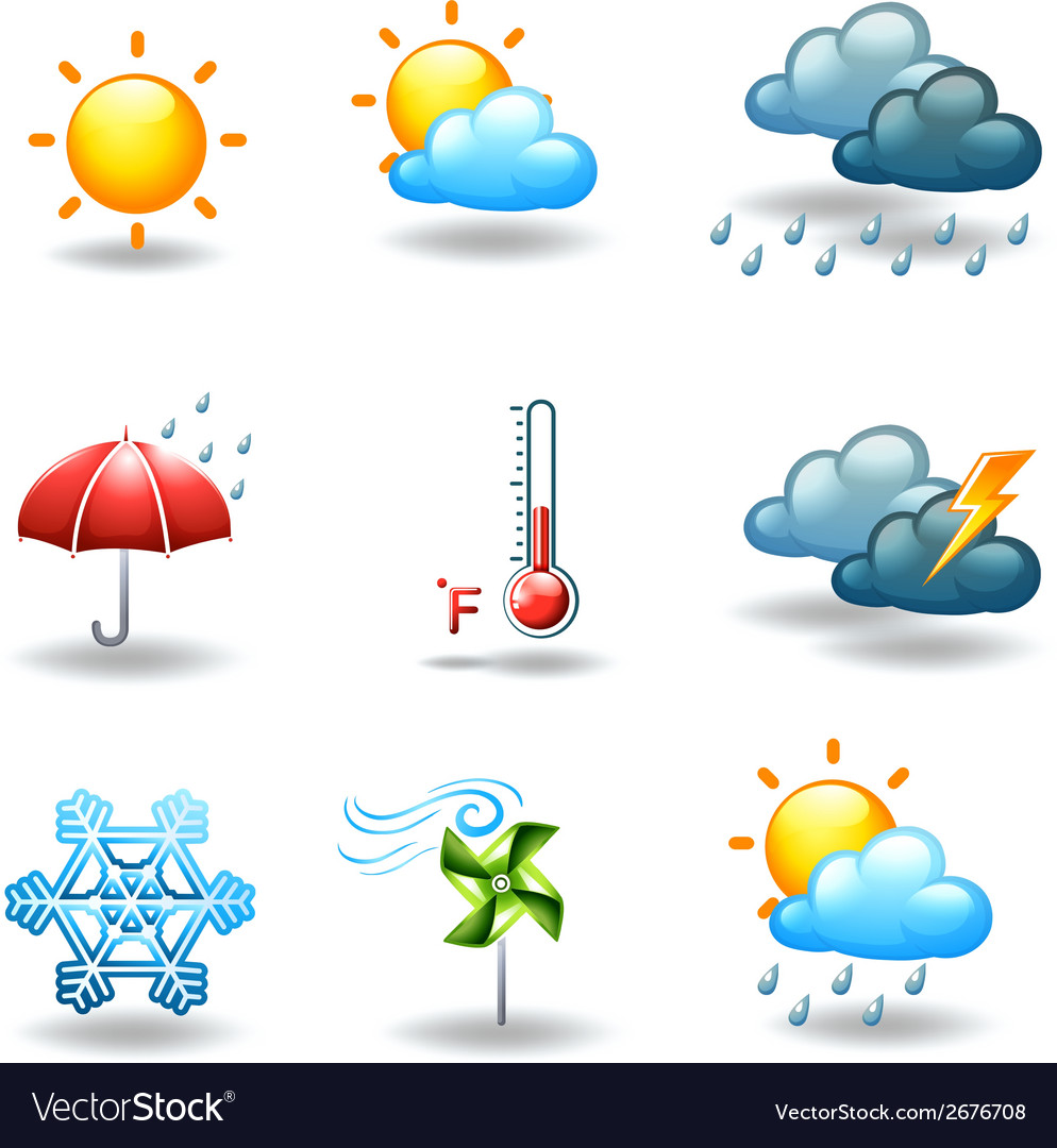 different-weather-conditions-royalty-free-vector-image