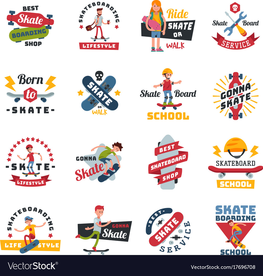 Skateboarding Action & Silhouettes