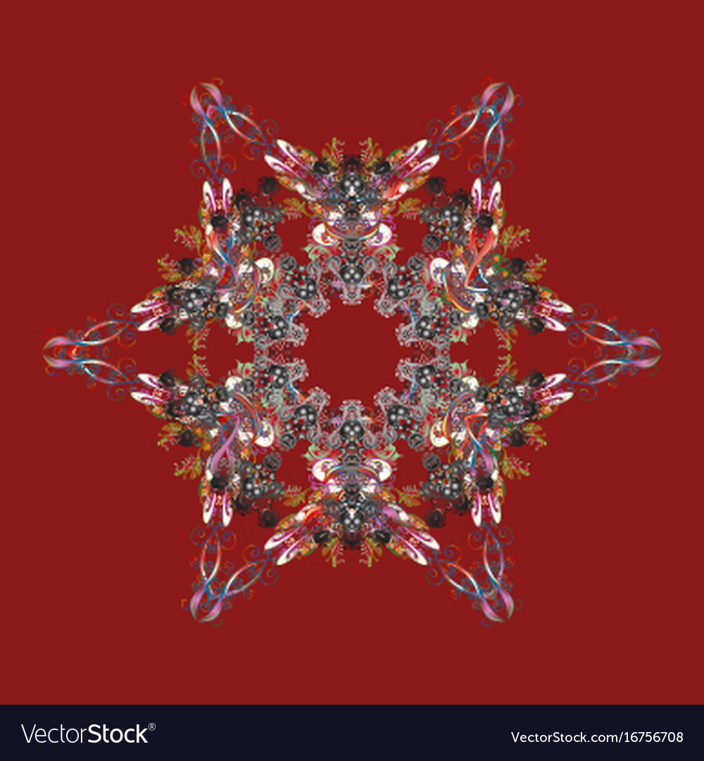 Snowflakes pattern snowflake ornamental