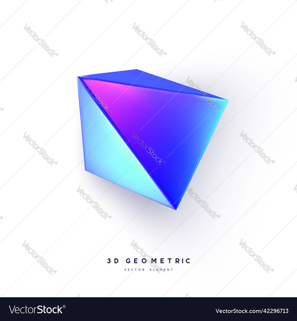 3d render realistic primitive