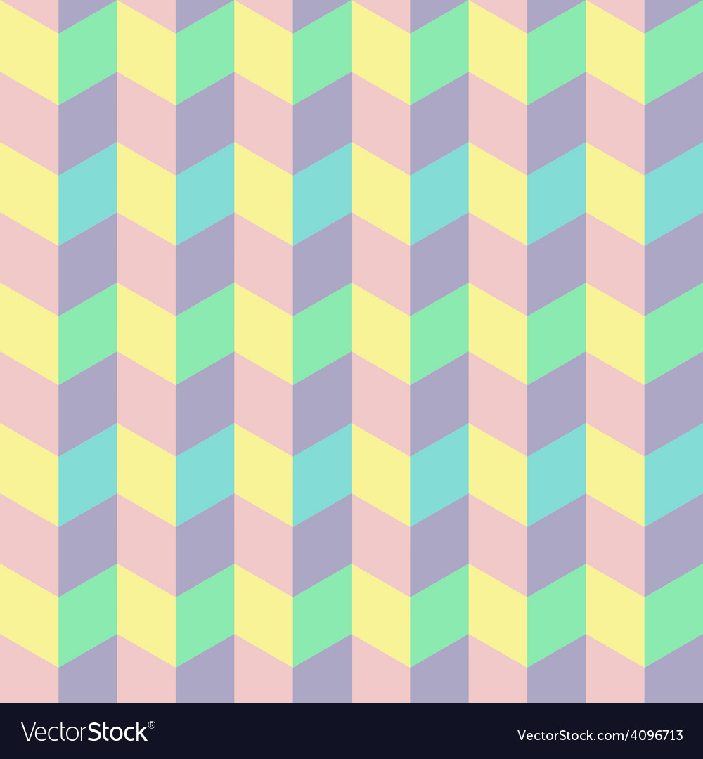 Abstract retro geometric pattern