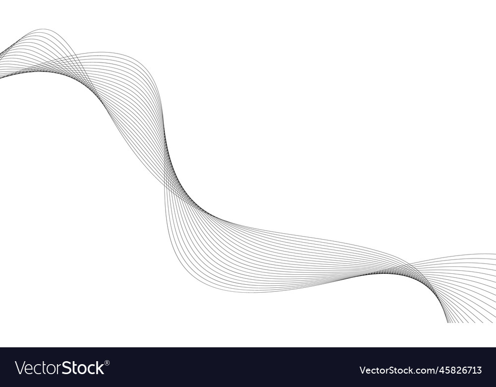 Abstract wave element for design digital vector image Abstract wave element for design digital