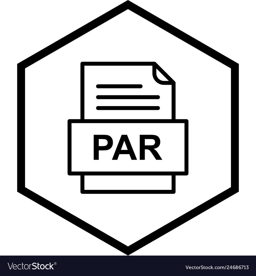 Par file document icon
