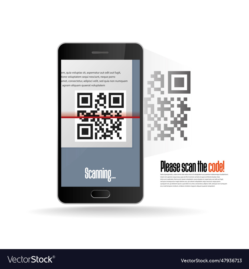 Qr code scanning with mobile phone realistic