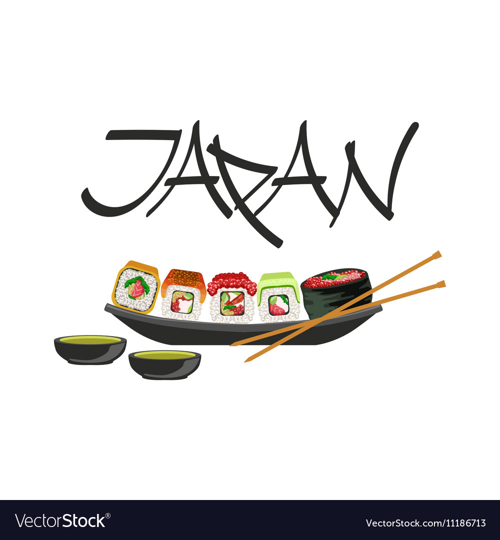 Sushi japanese culture symbol