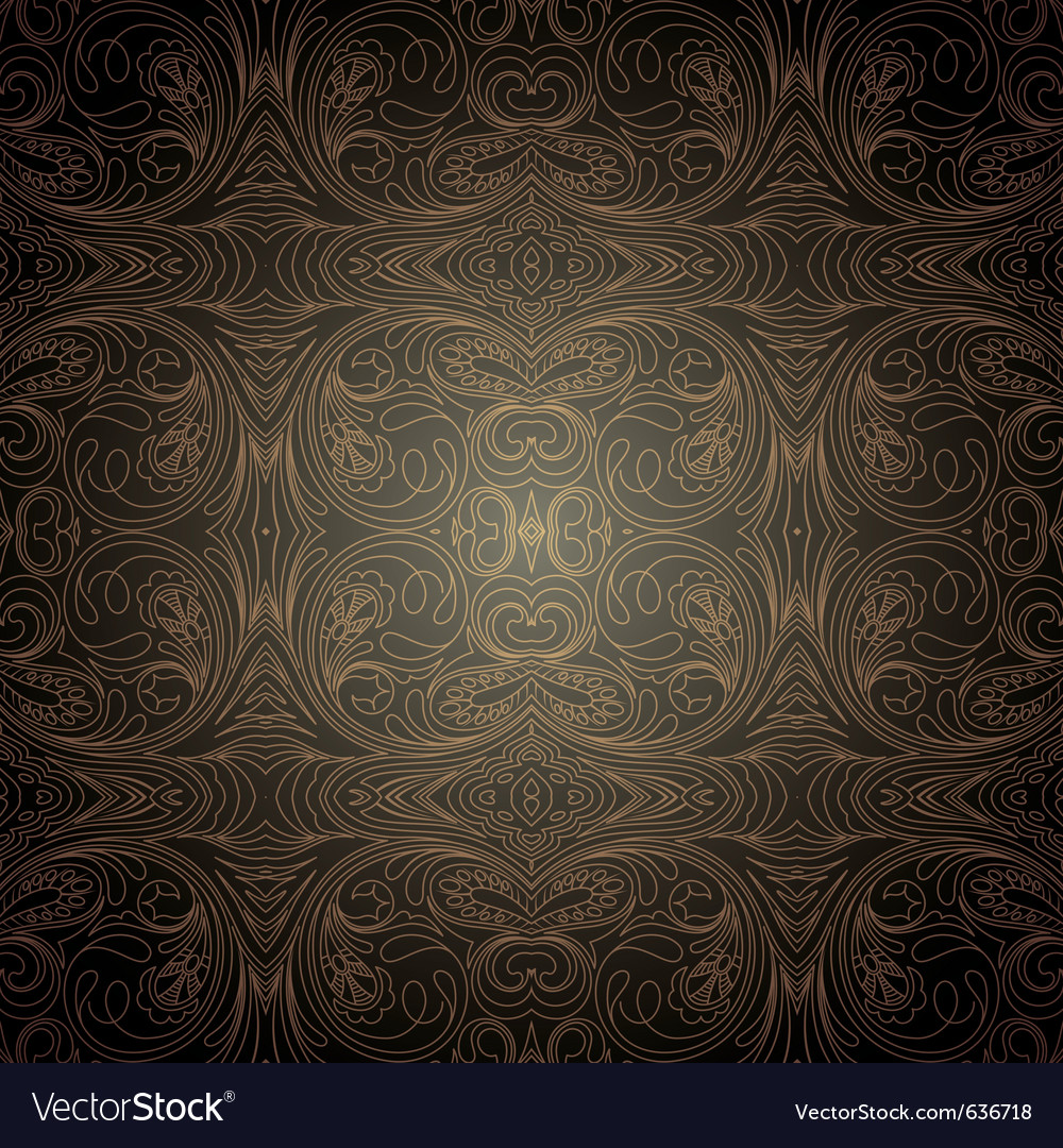 Elegant Wallpaper Royalty Free Vector Image Vectorstock