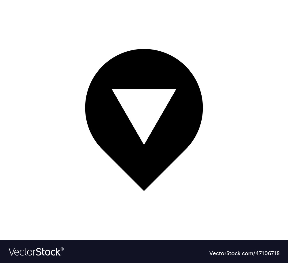 Location icon design template Royalty Free Vector Image