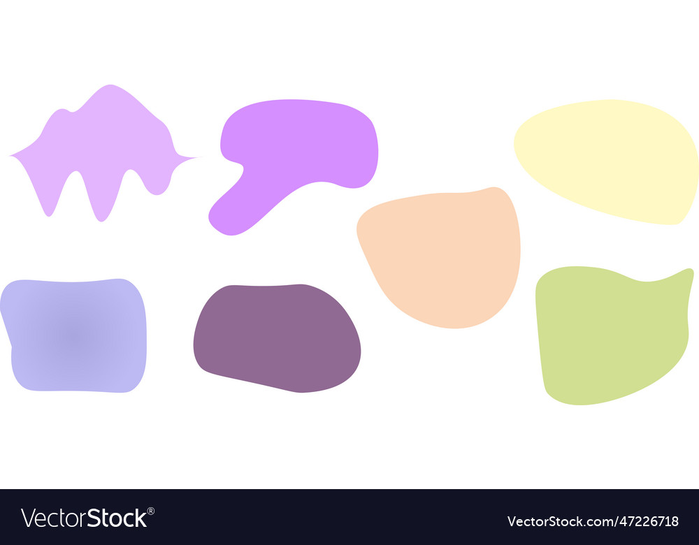 Set of background frames simple frame