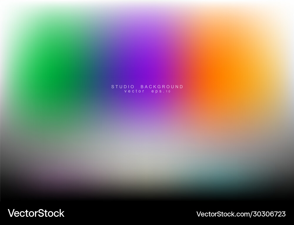 Abstract blurred gradient mesh background Vector Image